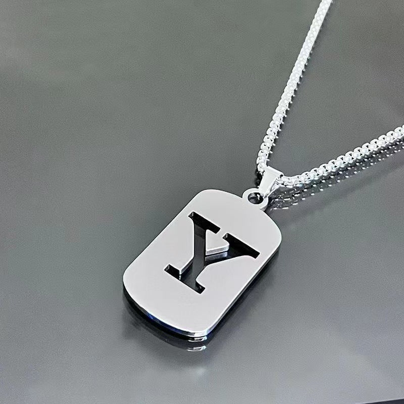 Wholesale Necklace titanium steel necklace sweater chain clavicle chain